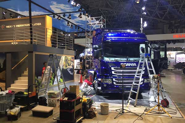  TOKYO MOTOR SHOW 2017 : Scania Luncurkan Truk Generasi Terbaru