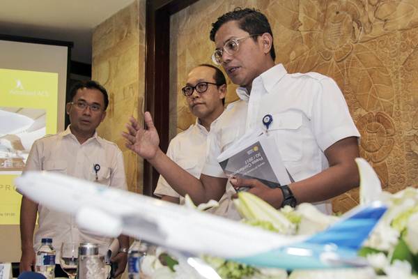  Garuda Indonesia Berhasil Cetak Laba