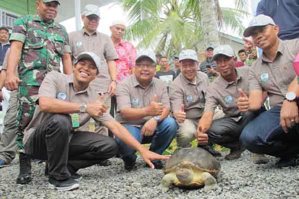  Pertamina EP Dukung Konservasi Tuntong Laut Lewat Rumah Informasi  