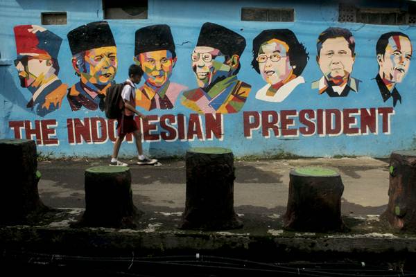  Mural Tujuh Presiden Indonesia