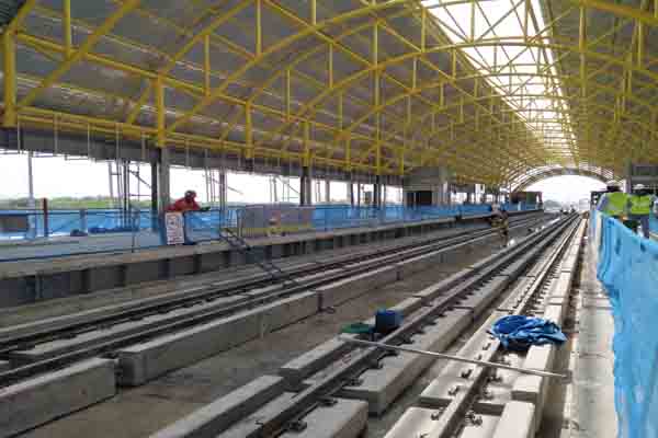  Waskita Karya Gandeng China Bangun Proyek LRT Palembang