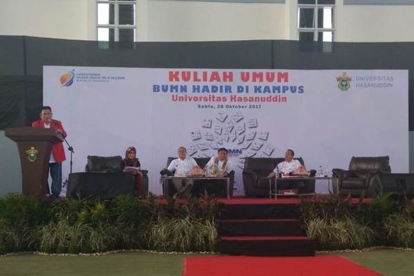 Peringati Sumpah Pemuda, 3 Petinggi BUMN Beri Kuliah Umum di Universitas Hasanuddin
