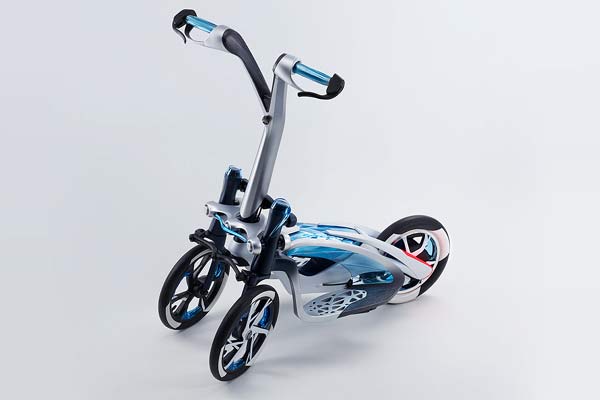  TOKYO MOTOR SHOW 2017: Tritown, Sepeda Motor Listrik Roda Tiga Mungil Yamaha