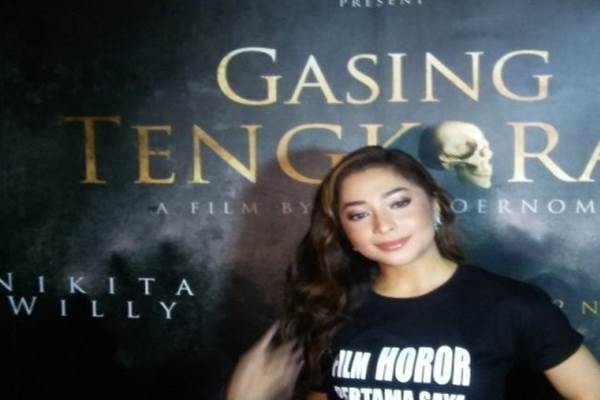  Nikita Willy Bangga Bintangi Film Horor ‘Gasing Tengkorak’