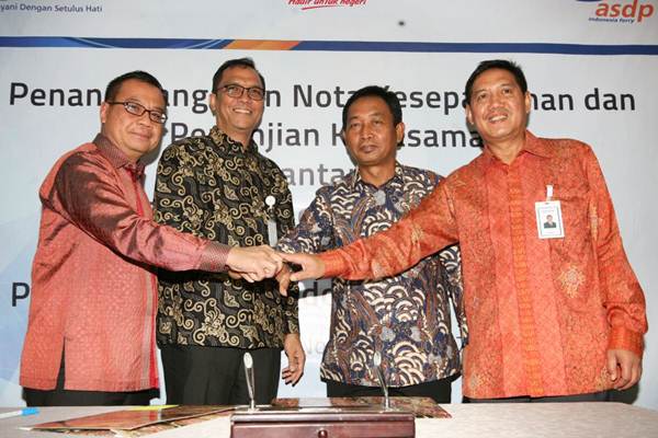  ASDP Indonesia Ferry Bersinergi Dengan Bank BRI