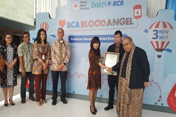  Donor Darah Bakti BCA Pecahkan Rekor MURI 