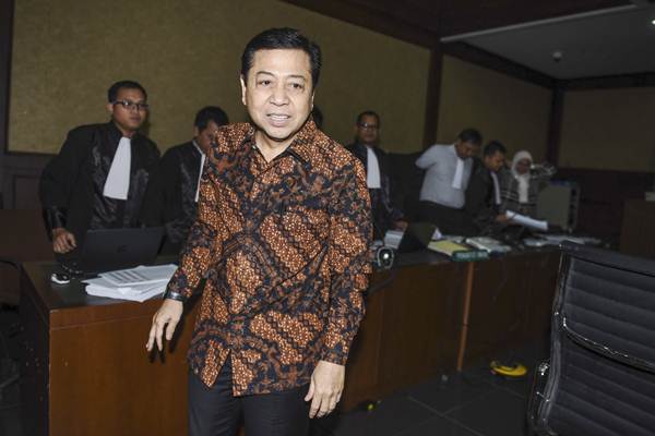  Setya Novanto Bersaksi Dalam Sidang Korupsi KTP Elektronik
