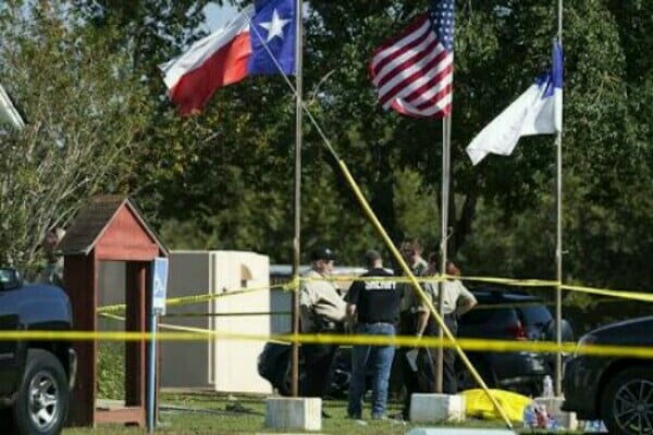  Penembakan Terjadi di Gereja Texas, Puluhan Orang Tewas