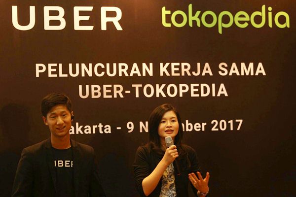  Uber Bersinergi Dengan Tokopedia