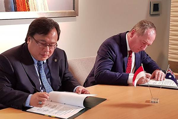  Australia Desak Indonesia Finalisasi CEPA Akhir 2017