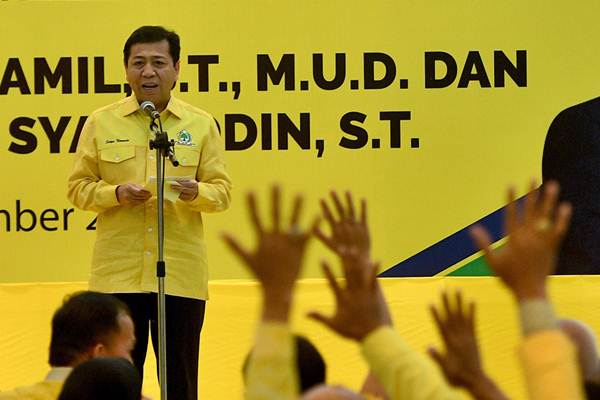  Setya Novanto Diminta Mundur, Lepaskan Kursi Ketua Umum Golkar