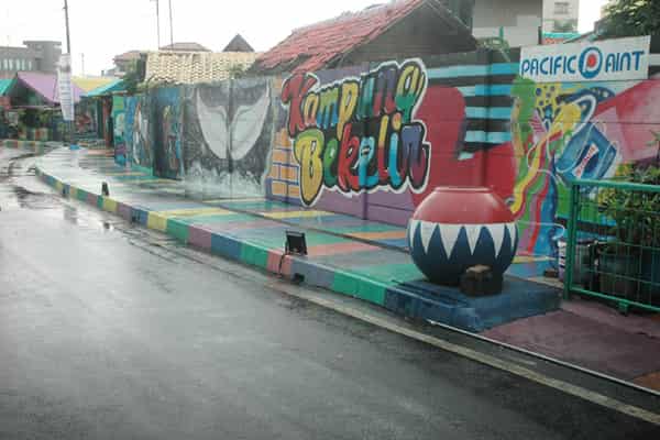  Kampung Mural ini Targetkan 1.000 Kunjungan Wisatawan Lokal