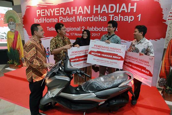  Penyerahan Undian IndiHome Paket Merdeka