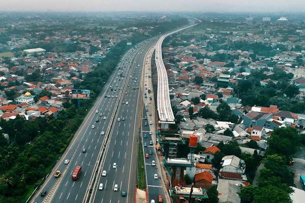  Perkembangan Proyek LRT Jabodebek