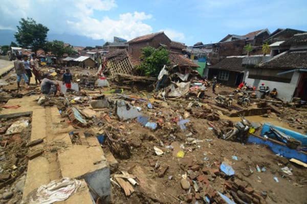  KLHK Pulihkan Wilayah Terdampak Banjir Garut