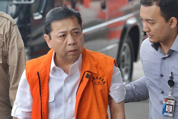  KORUPSI E-KTP: KPK Periksa Setya Novanto