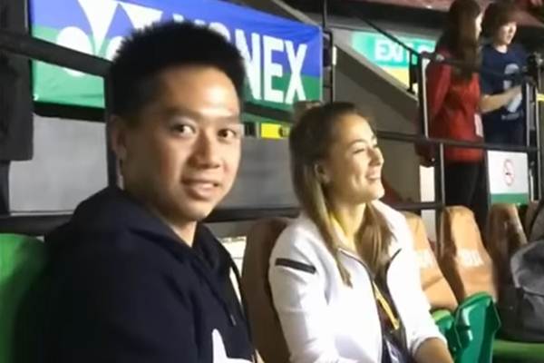  Kevin Sanjaya Kepergok Bercanda Bareng Gronya Somerville