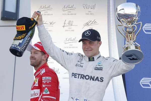  F1 GP Abu Dhabi: Bottas Lewati Hamilton