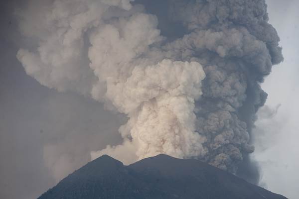  ERUPSI GUNUNG AGUNG   : Pengusaha Logistik Merugi Rp5 Miliar/Hari