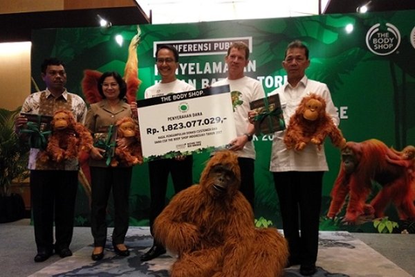  Pelestarian Ekosistem Batang Toru, Body Shop Donasi Rp1,82 Miliar