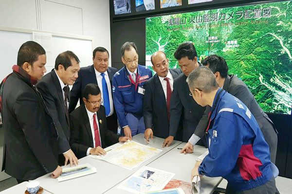  Di Kaki Gunung Asama Jepang, 5 Kepala Daerah di Sumut Timba Ilmu Kebencanaan