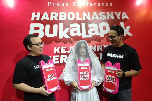  Bukalapak Targetkan Kenaikan 5 Kali Lipat pada Harbolnas