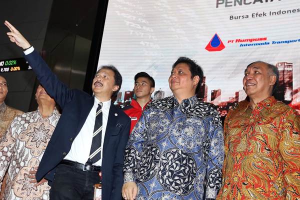 Airlangga Hartarto Buka Perdagangan Saham