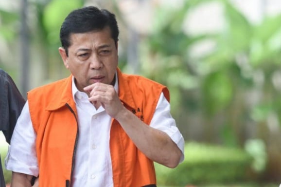  SIDANG KASUS E-KTP: Setya Novanto Mogok Bicara di Hadapan Hakim