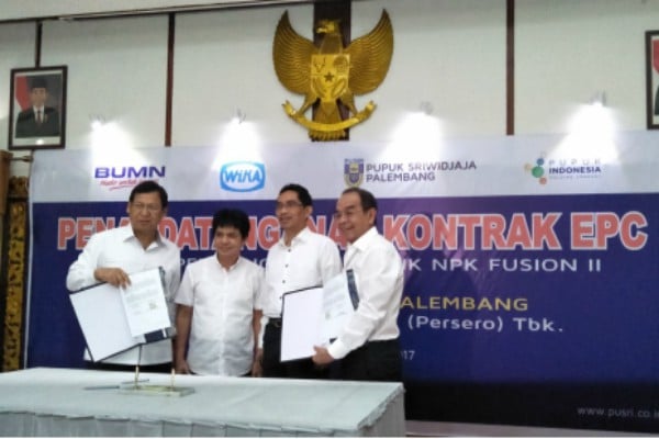  PABRIK BARU  : Pupuk Indonesia Genjot Produksi NPK