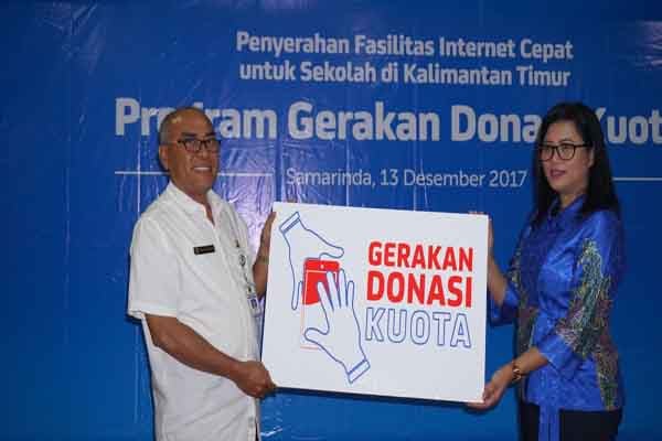  XL Salurkan Kuota Internet Cepat ke 100 Sekolah di Samarinda