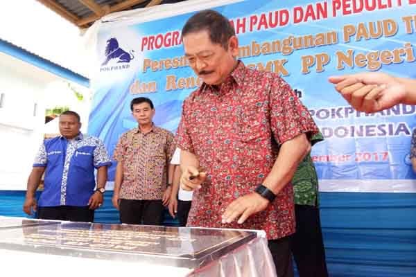  Charoen Pokphand Bedah Fasilitas Pendidikan di Sentra Peternakan Sulsel