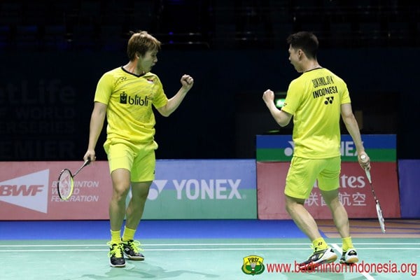  BWF Dubai World Super Series Finals 2017: Kevin/Marcus Waspadai Kamura/Sonoda