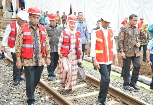  Akhirnya, Jalur Rel Ganda KA Bogor - Sukabumi Resmi Dibangun