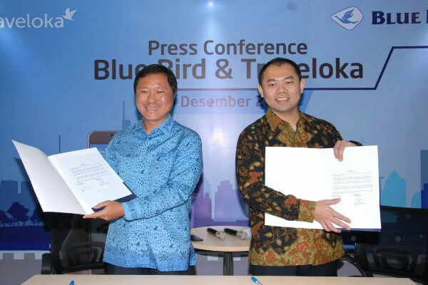  Blue Bird Gandeng Traveloka Perluas Akses Layanan