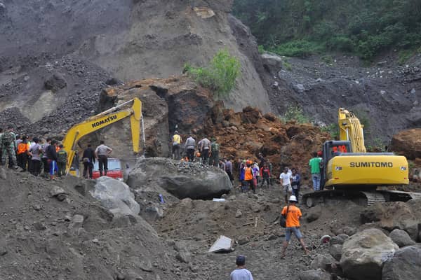  Badan Penanggulangan Bencana Siaga di Lokasi Longsor Merapi