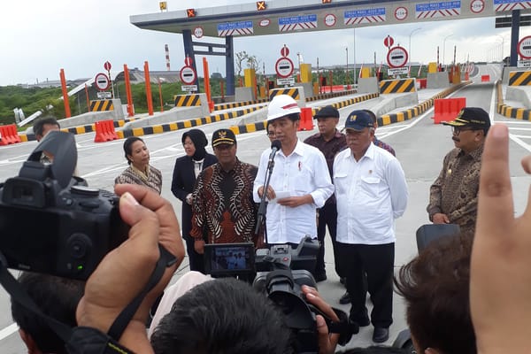  Tol Trans Jawa 1.167 Km, Beroperasi 1.167 Km, Konstruksi 433 Km