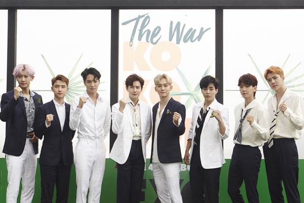  Lagu \'Power\' EXO Diputar di Pertunjukan Air Mancur Tertinggi di Dunia 