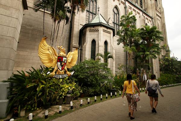  Pengamanan Misa Natal, Anjing Pelacak Dilibatkan Sterilisasi di Katedral Jakarta