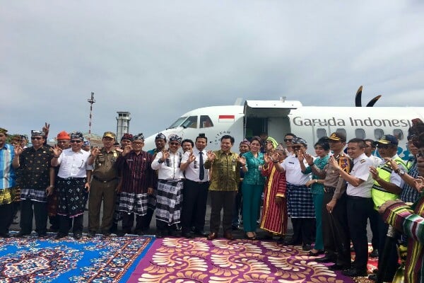  Garuda Indonesia Buka Rute Kendari-Wakatobi