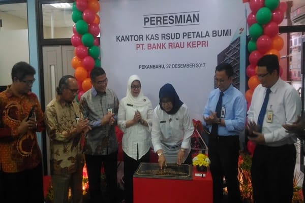  Bank Riau Kepri Resmikan Kantor Kas di RSUD Petala Bumi