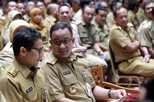  TAHUN BARU 2018: Anies Jaga di Monas, Sandi Melipir ke Ancol