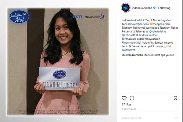  INDONESIAN IDOL: Saksikan Video 32 Peserta Yang Lolos ke Babak Eliminasi Berikutnya