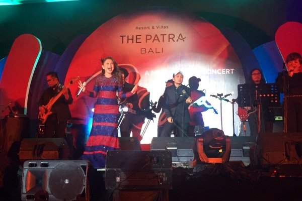  Patra Jasa dan Rossa Sukses Gelar Konser Amal Gunung Agung