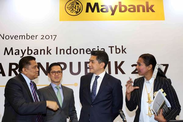  PENYALURAN KREDIT : Maybank Masih Tahan Diri