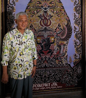  Maestro Batik Cirebon Ciptakan Motif Batik Jokowi dan KPK