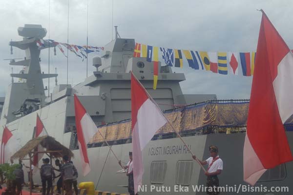  KRI I Gusti Ngurah Rai Dikukuhkan Jadi Kapal Perusak Kawal Rudal