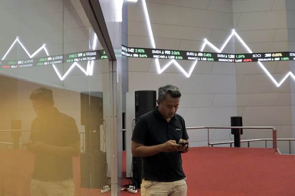  Indeks Bisnis27 Menguat 0,1% di Jeda Siang, 10 Saham Naik