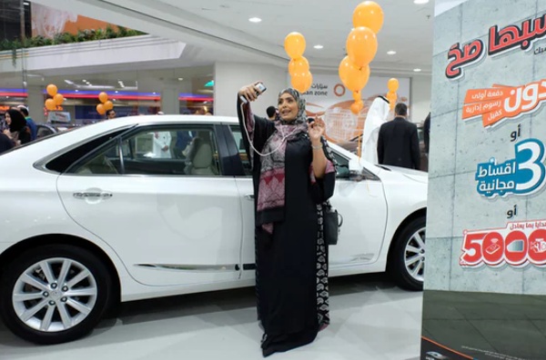  Showroom Mobil Khusus Perempuan Dibuka di Arab Saudi