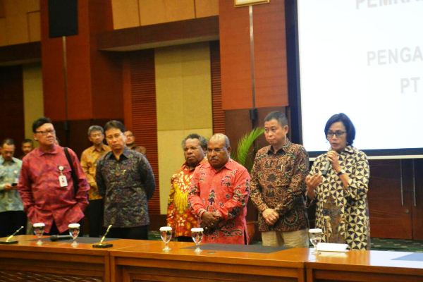  Begini Skema Pengalihan Saham Freeport untuk Pemprov Papua