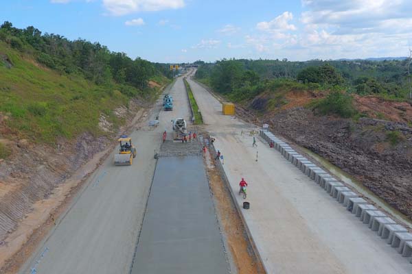  Jalan Tol Balikpapan-Samarinda Ditargetkan Beroperasi Awal 2019